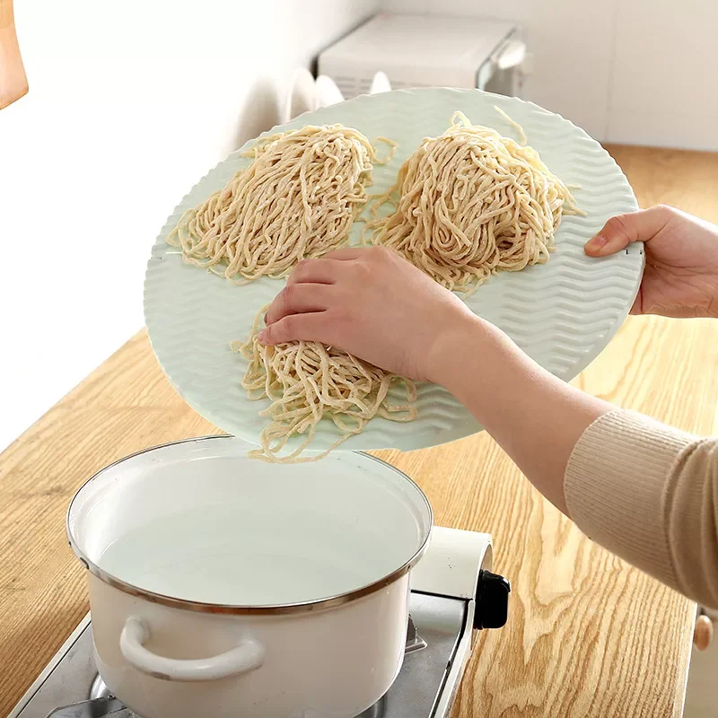 

Tray Folding Dumpling Curtain Household Round Kitchen Tool Tray Pasta Single Cover Mat Placemat Cover Curtain Dumpling Tray