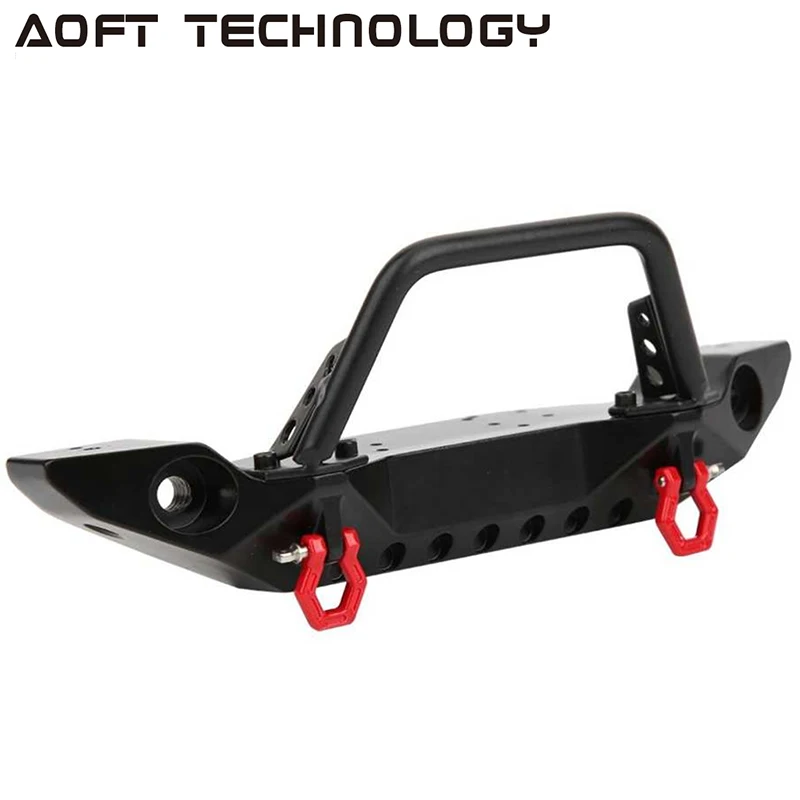 

Metal Front Bumper with Led Lights for 1/10 RC Crawler Axial SCX10 90046 SCX10 III AXI03007 TRAXXAS TRX-4