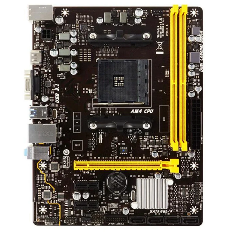 

BIOSTAR A320MH AM4 AMD A320 M-ATX MOTHERBOARD