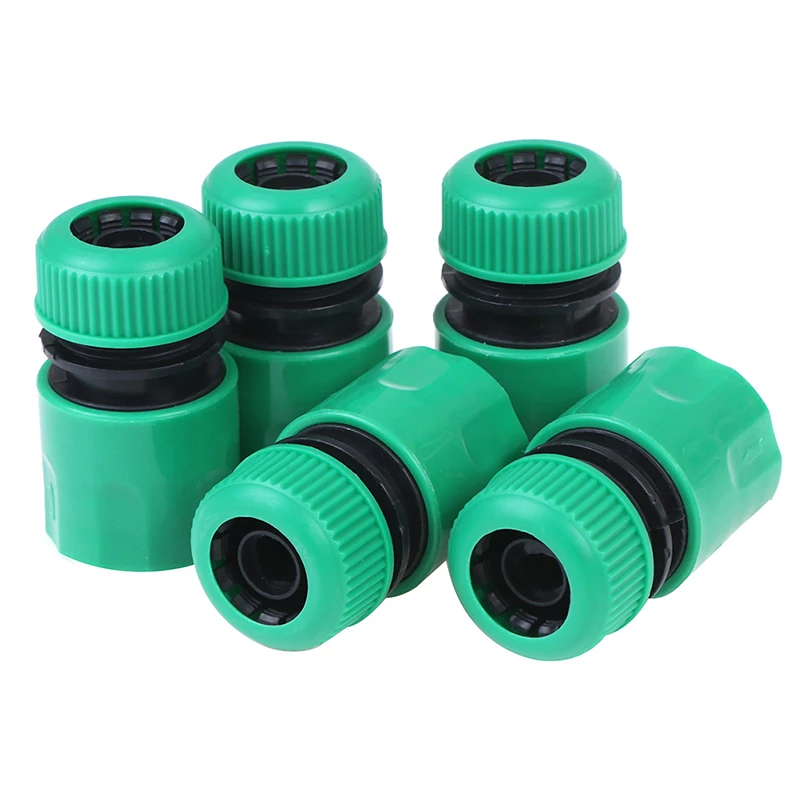 

5Pcs 1/2 " Hose Joint Coupling Connector For Garden Irrigation Water Connector
