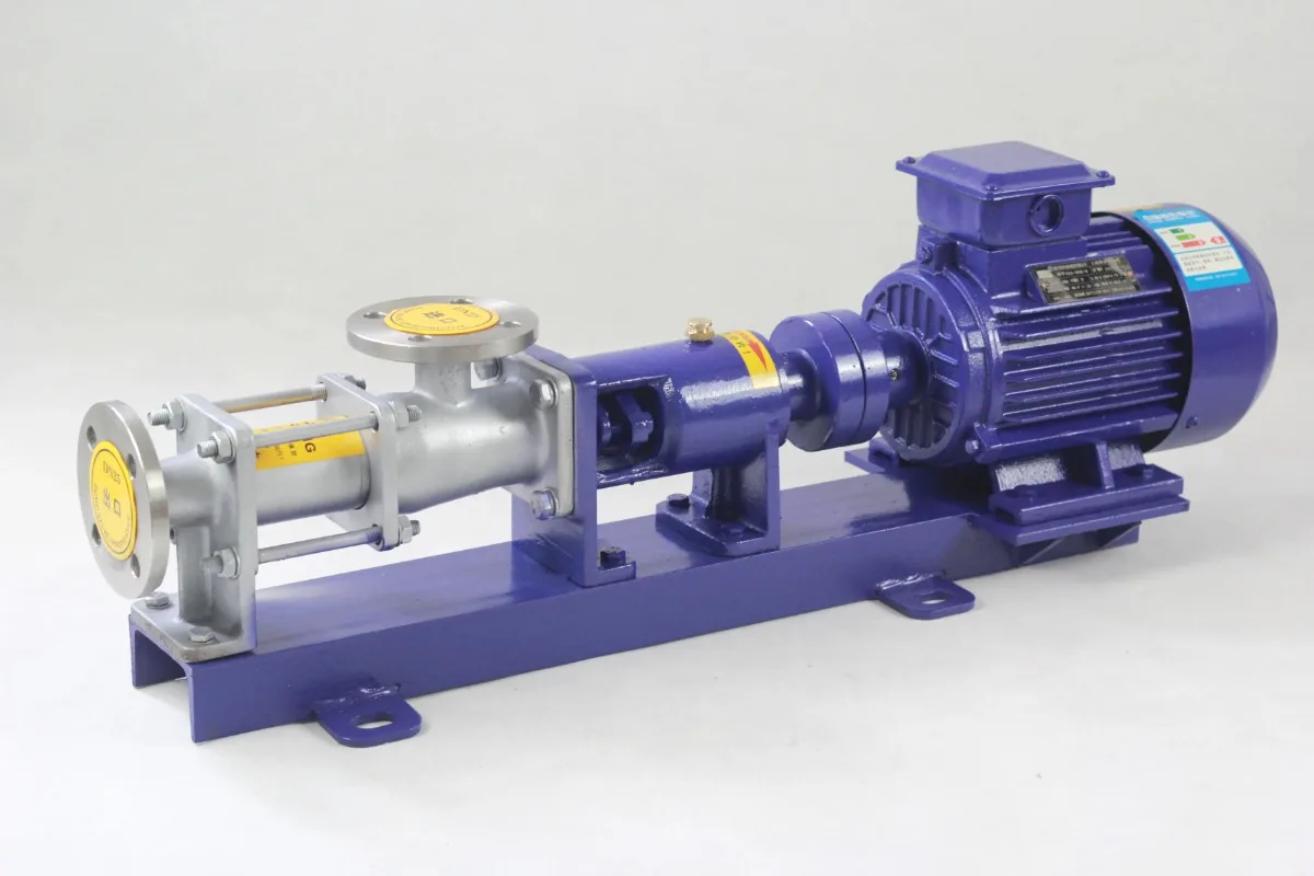 Винтовой насос пищевого качества 316L Моновинтовой из нержавеющей стали