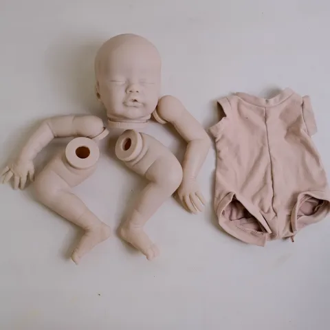 NPK 19-дюймовый комплект куклы Reborn Primrose Asleep/Awake, ограниченная серия, реалистичный мягкий на ощупь комплект Frech Color Kit с тканевым корпусом
