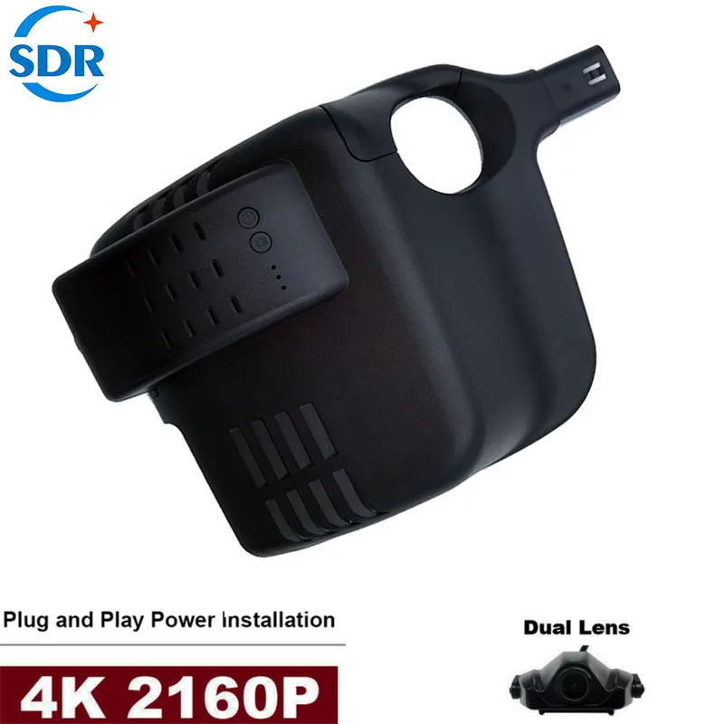 

4K 2160P Plug And Play Car Wifi DVR Dual Lens Dashcam Video Recorder For Nissan Qashqai SUV J10 JJ10 J12 J11 2018 2019 2020