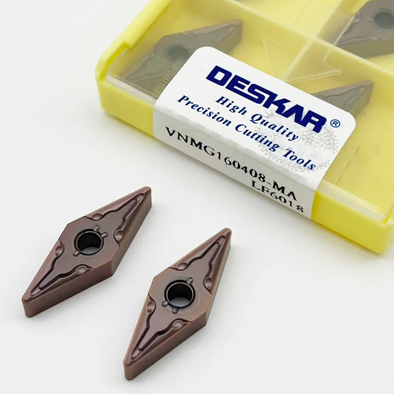 

VNMG160404 VNMG160408 HS MS LF6018 Твердосплавные вставки VNMG Внешние токарные инструменты Токарный станок с ЧПУ для нержавеющей стали
