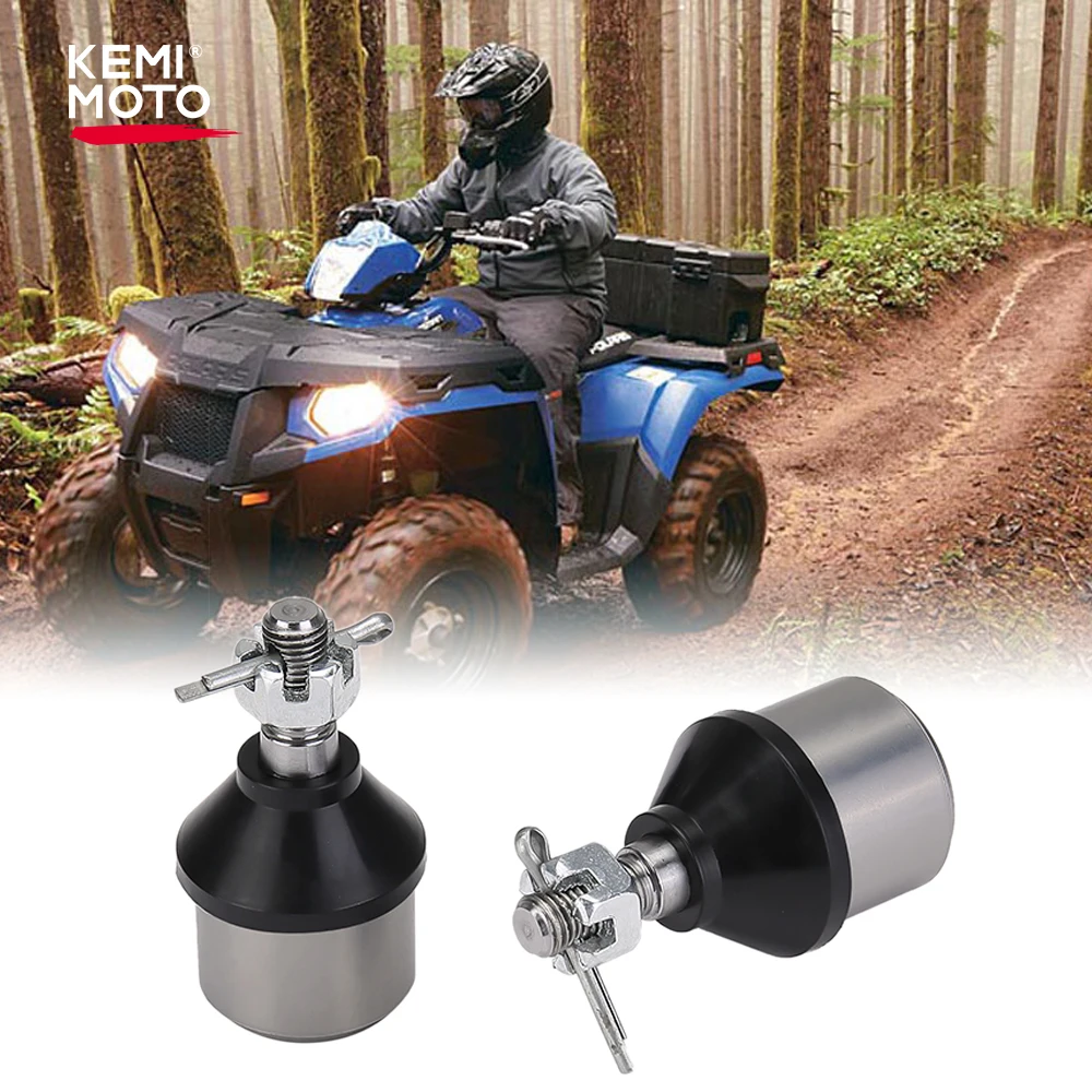 2pcs UTV KEMIMOTO Iron Ball Joints for Polaris Sportsman 400 500 570 700 800 Ranger 4X4 2X4 7061158 7061130 7061153 7061158