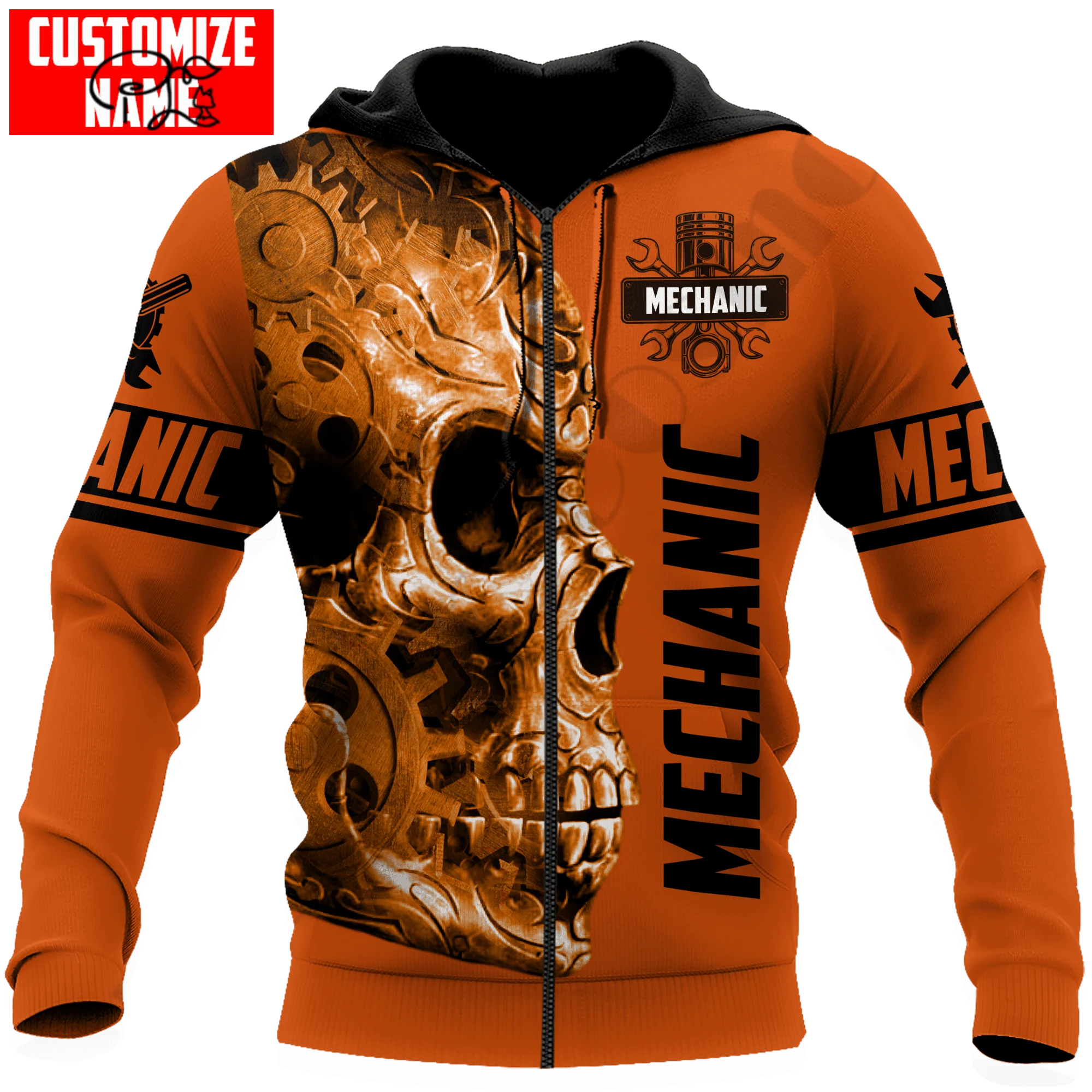 PLstar Cosmos 3 dпечатный новейший механический череп индивидуальное имя уникальное