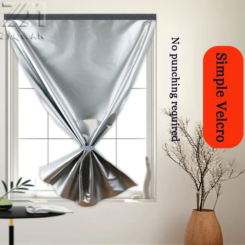 

Самоклеящаяся ткань для штор zxqwan черная