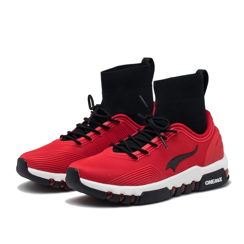 ONEMIX Walking Shoes Men Outdoor High Top White Latform Fashion Zapatillas Sports Leather Kpu Sneakers for Women Nursing Shoes