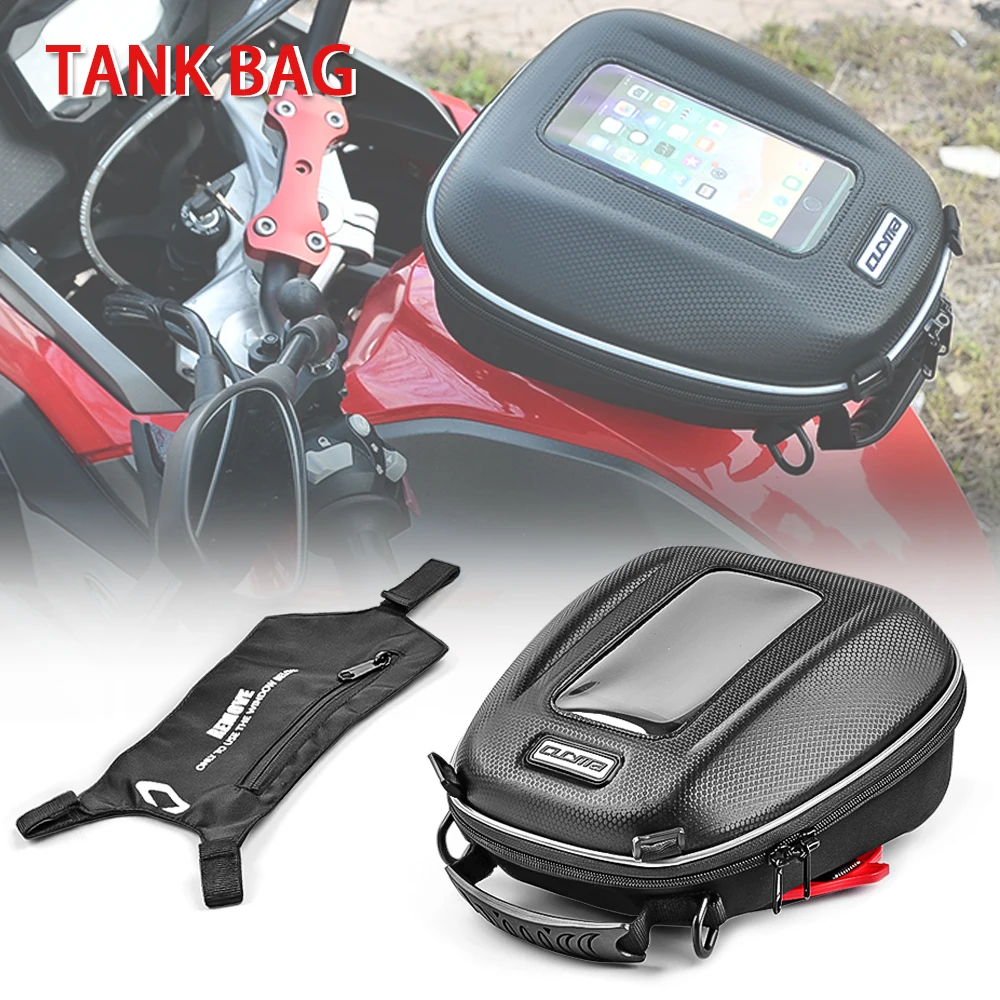 

Luggage Tank Bag Flange For YAMAHA TDM900 XSR900 NIKEN GT 900 BRUTALE 750 910 Motorcycle Accessories Racing Bags Tanklock