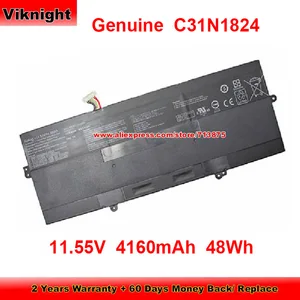 Genuine C31N1824 Battery for Asus C434TA-AI0041 C434TA-AI0045 C434TA-AI0080 C434TA-DS584 C434TA-E10013 11.55V 4160mAh 48Wh