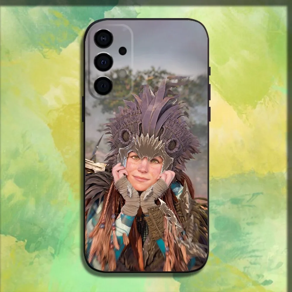 Чехол для телефона H-Horizon Zero Dawn Aloy Samsung Galaxy A13 A21s A22 A31 A32 A52 A53 A71 A80 A91 мягкий черный