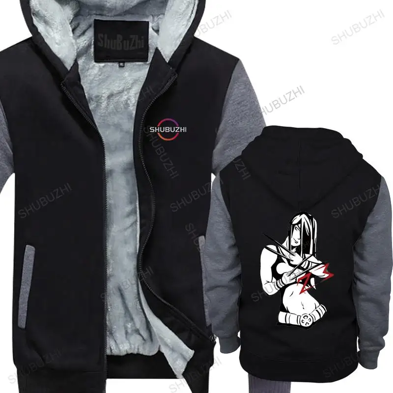 

Men Cotton hoody autumn winter Brand hooded jacket X-23 Laura Kinney Logan Awesome Comic Badass man fashion thick hoodies zipper