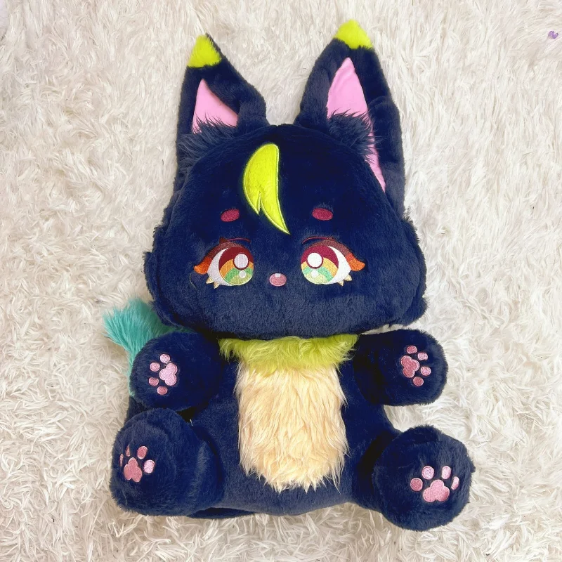 

50CM Game Anime Genshin Impact Cosplay Tighnari Adorable Cute Little Cat Plush Doll for Kids Gifts Birthday Present