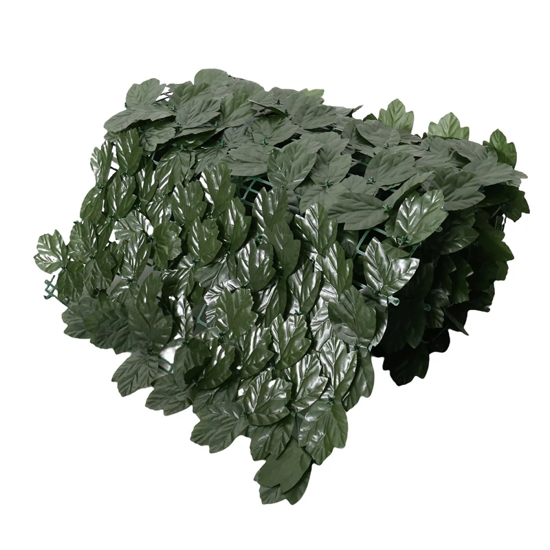 

Artificial Ivy Privacy Fence Screen 0.5X3M Artificial Hedges Fence And Faux Ivy Vine Leaf For Outdoor Decor,Garden