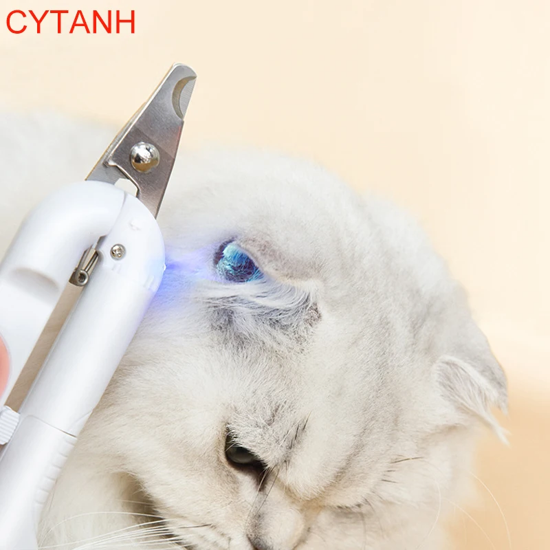

Pet Nail Professional Double Light Pet Nail Clipper Clipper Claw Grooming Scissors for Small Dogs Cats Scissors Dog Accessories