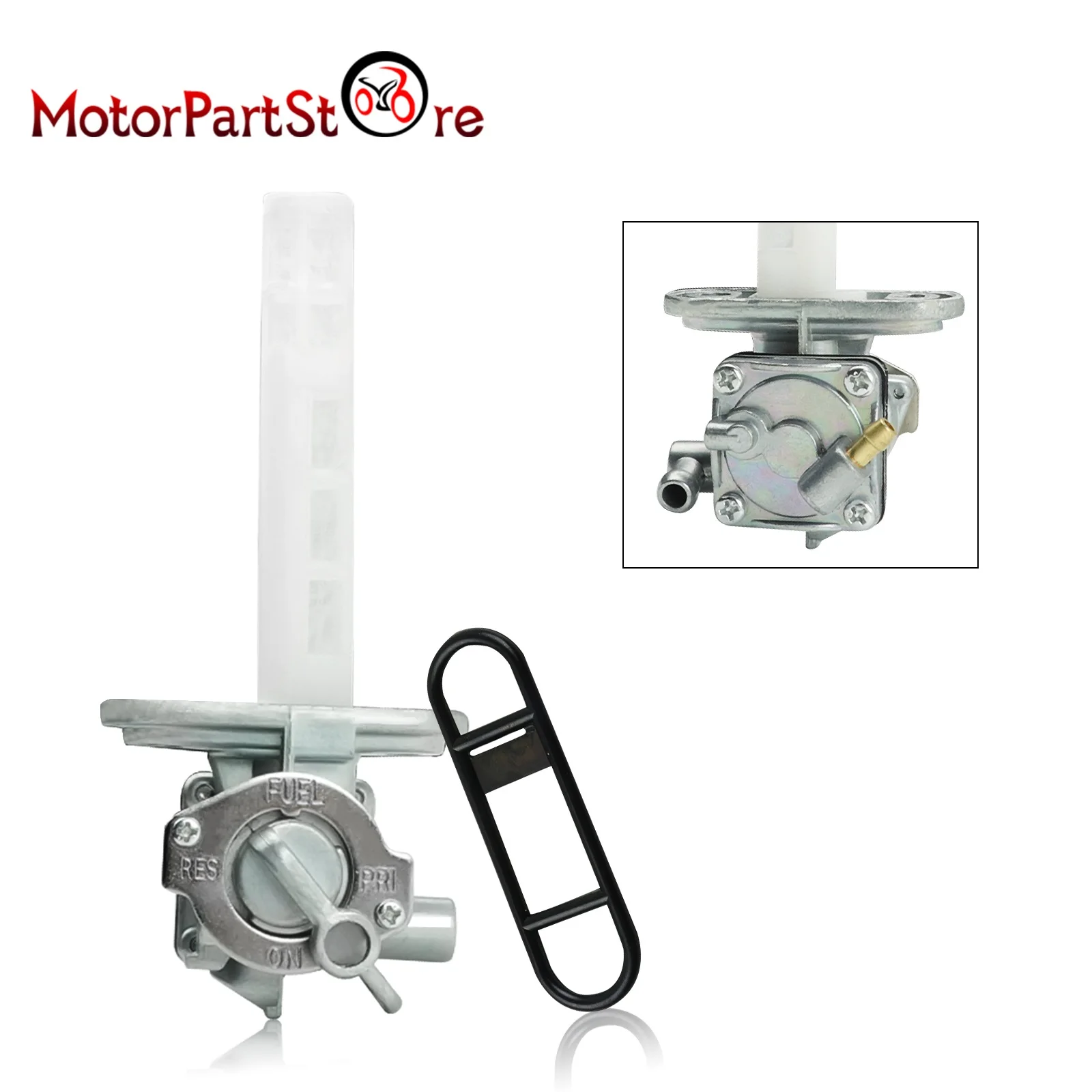 

Fuel Gas Petcock Fuel Shut Off Valve Tank Switch Pump 44mm for Suzuki Yamaha Kawasaki Honda Dirt Bike ATV Motorcycle Accessories