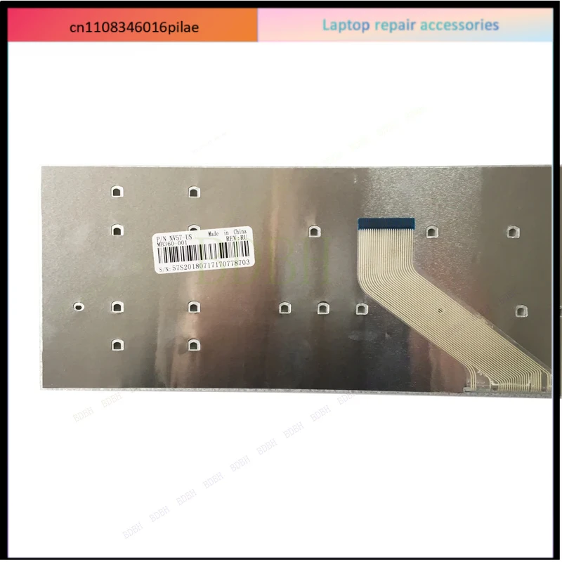 НОВАЯ Белая русская клавиатура для ноутбуков Packard Bell Easynote Q5WS1 P7YS0 TS13 TS11 TS11hr TS44 LS11 LS13 LS44 VG70 (art.: 3920da9b3fb83) - 3920da9b3fb83