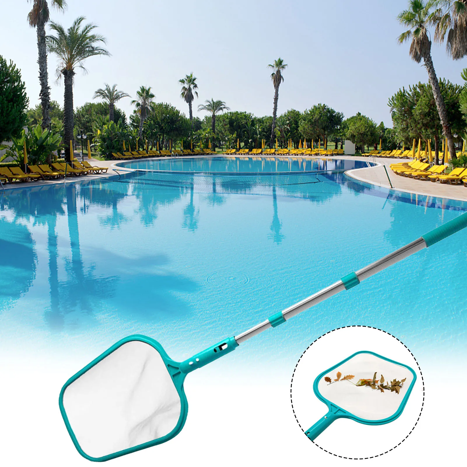 1 шт. инструмент для очистки бассейна профессиональный скиммер сетка с