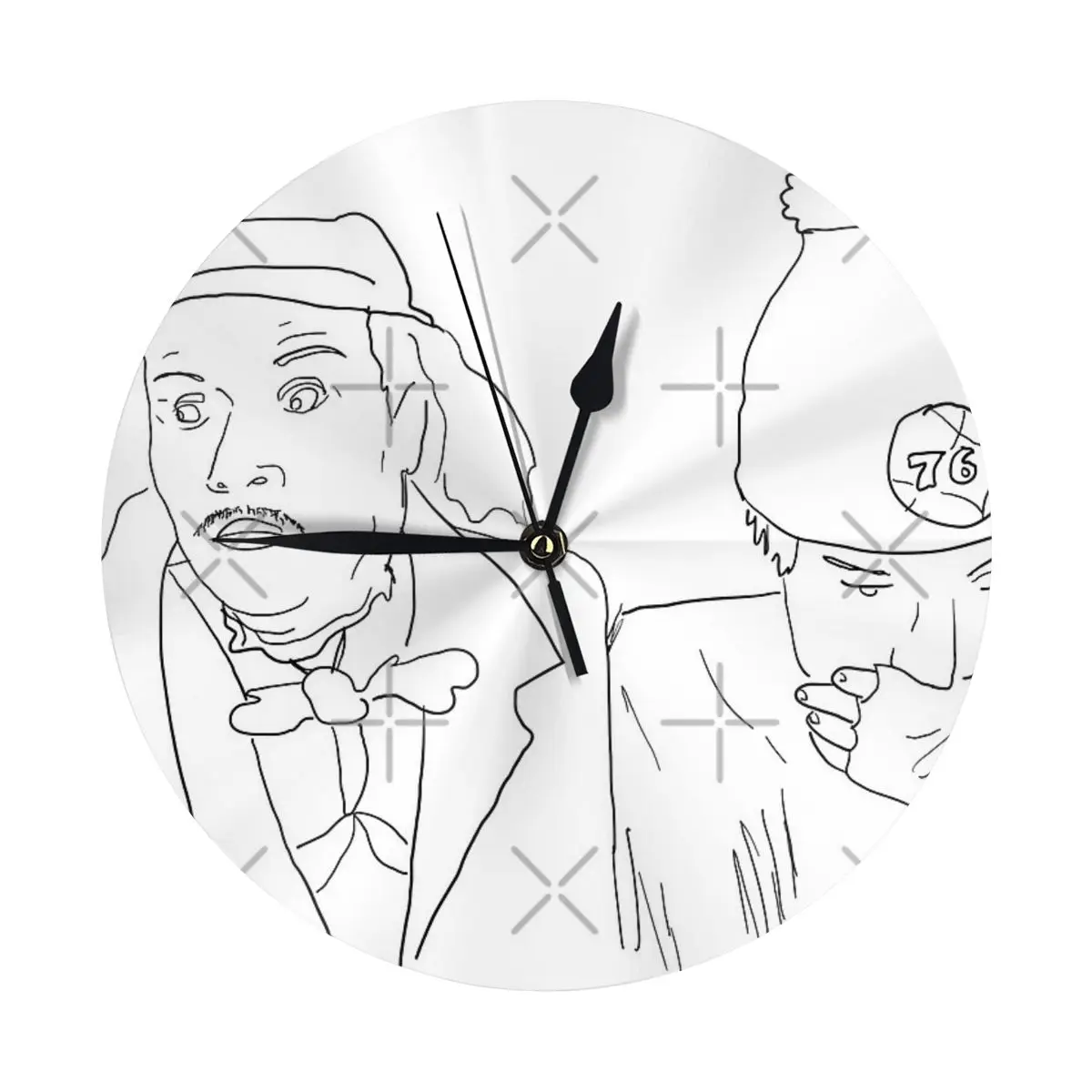 Сэр Дигби курица Цезарь (имбирь) настенные часы украшение комнаты обязательный