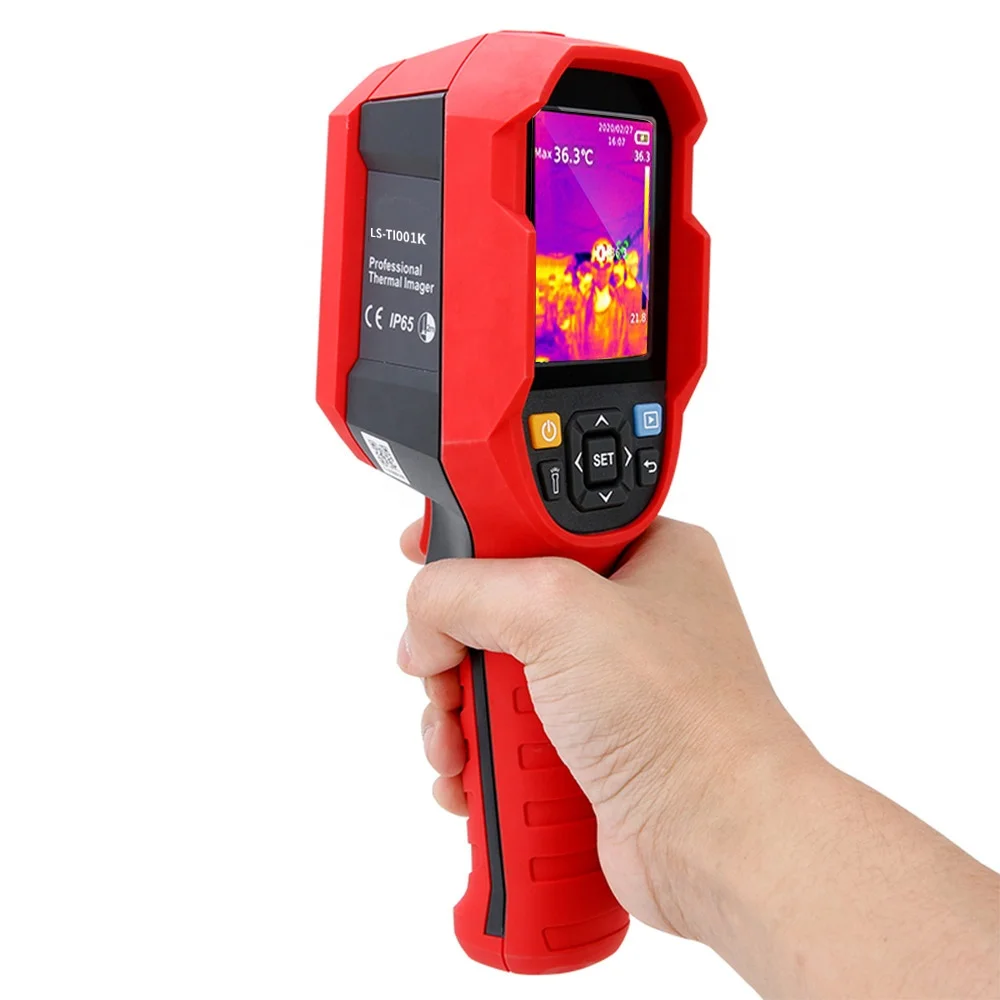 

Fahrenheit and Celsius Portable Thermal Imaging Camera Digital Thermographic Handheld Camera with LCD Display 16gb SD Card