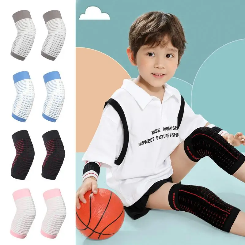 

1 пара, детский спортивный наколенник для фитнеса, дышащий эластичный наколенник для баскетбола, футбола, бега