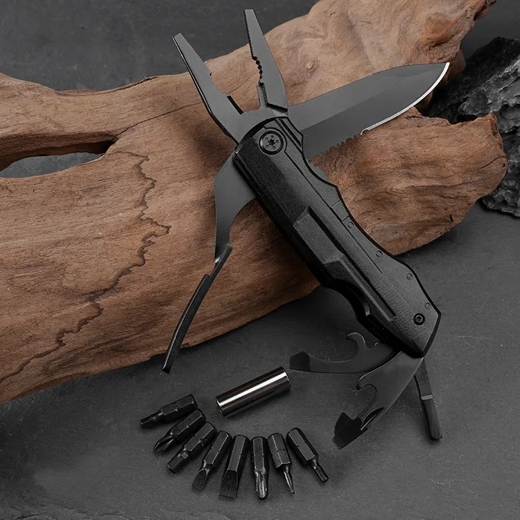 

Multifunctional Folding Knife & Pliers with Screwdriver Head EDC Combination Repair Tools Outdoor Camping Portable Home supplies