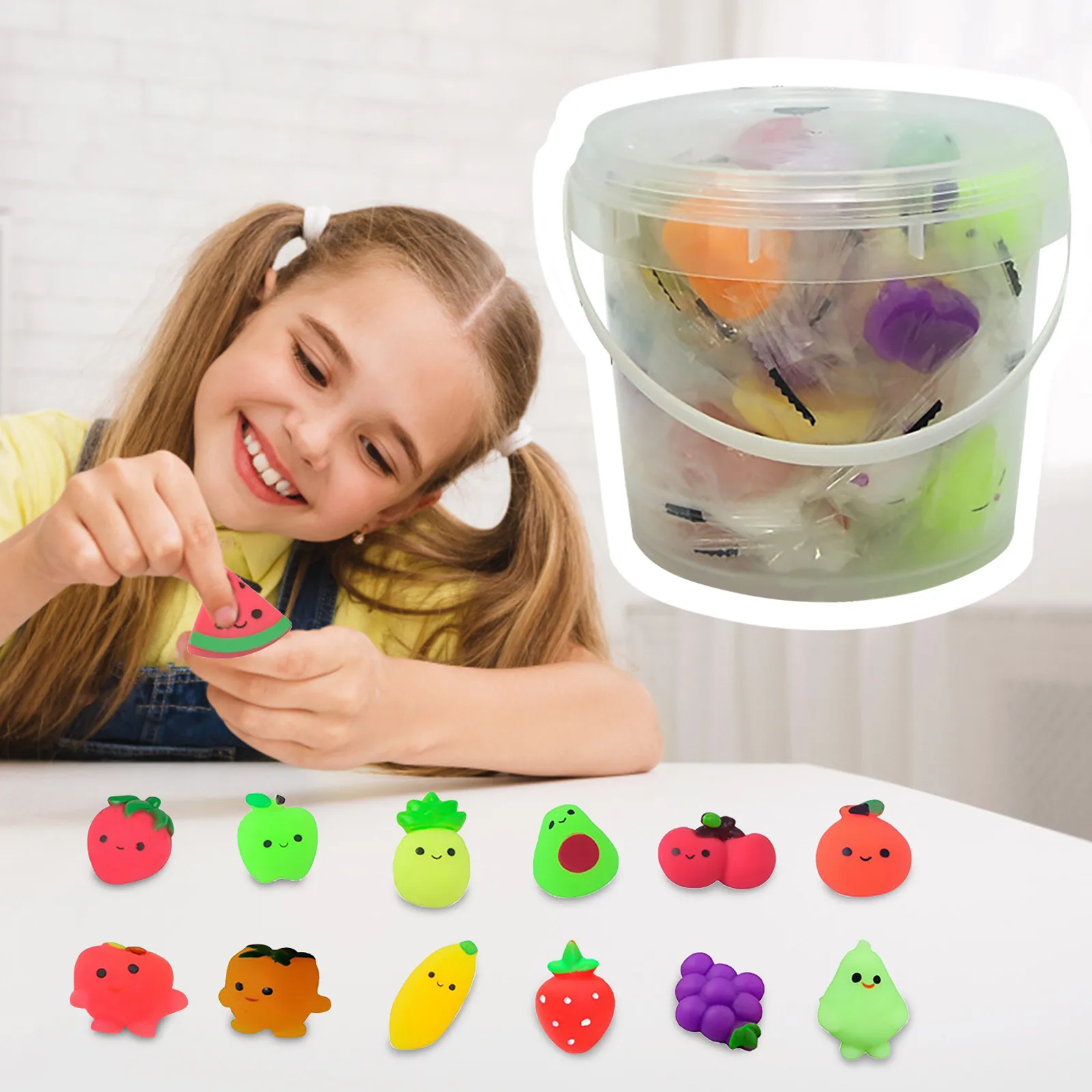 

24 шт., новогодпосылка развивающая игрушка, 6 см