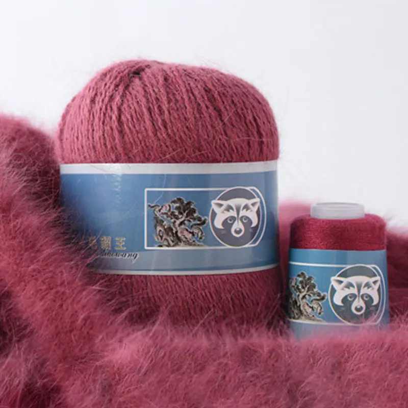 70 г/шт. Высококачественная длинная плюшевая мягкая норковая бархатная шерстяная