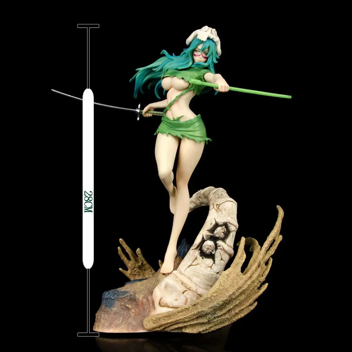 

28cm Gk Bleach Nelliel Tu Odelschw Figure Anime Sexy Girls Collectible Model Toy For Kids Gifts