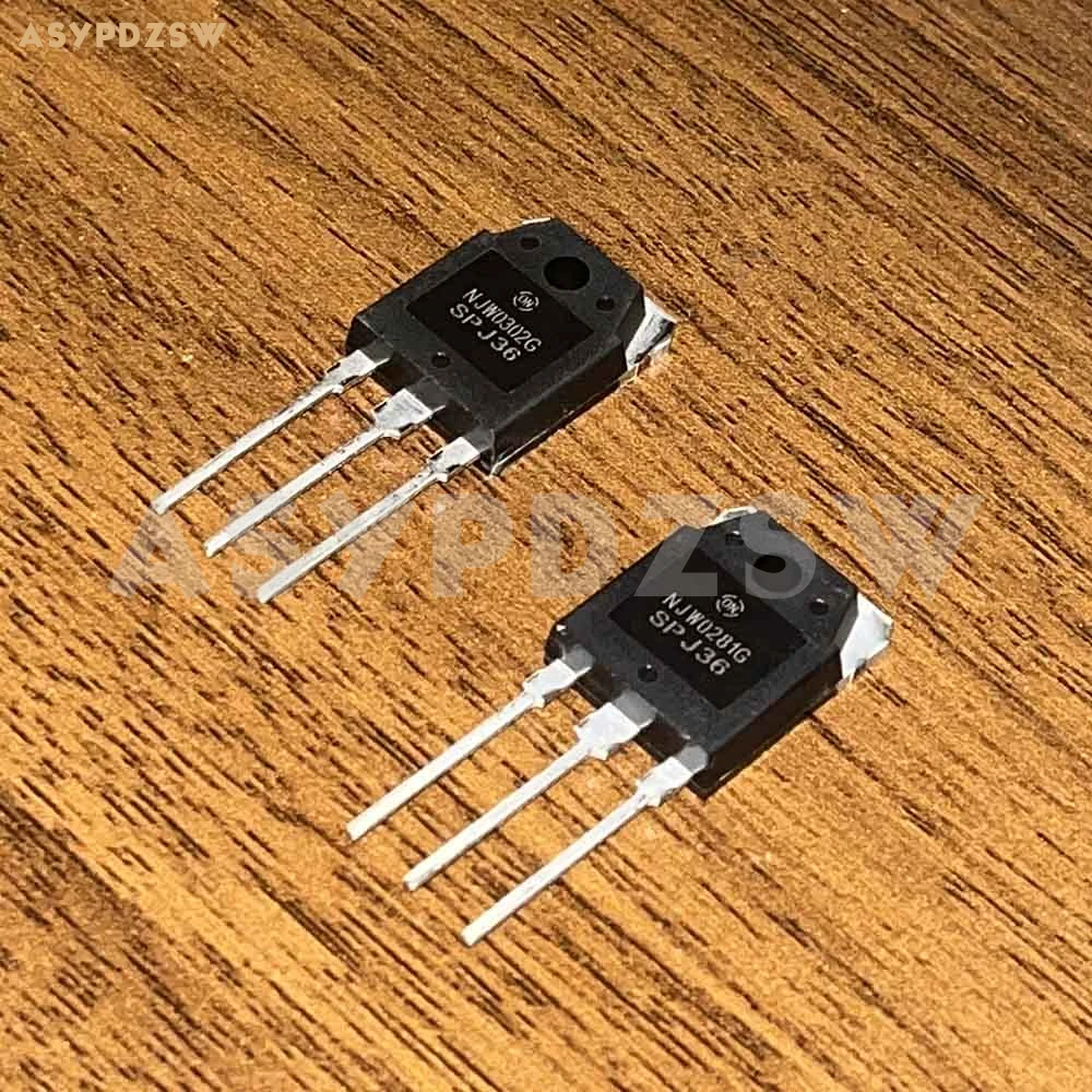 

1 Pair New original ON NJW0281G/NJW0302G Audio power amplifier transistor High power output tube