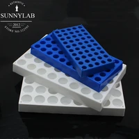 1piece 2ml to 60ml plastic rack of sample bottle headspace bottles holder science lab tools