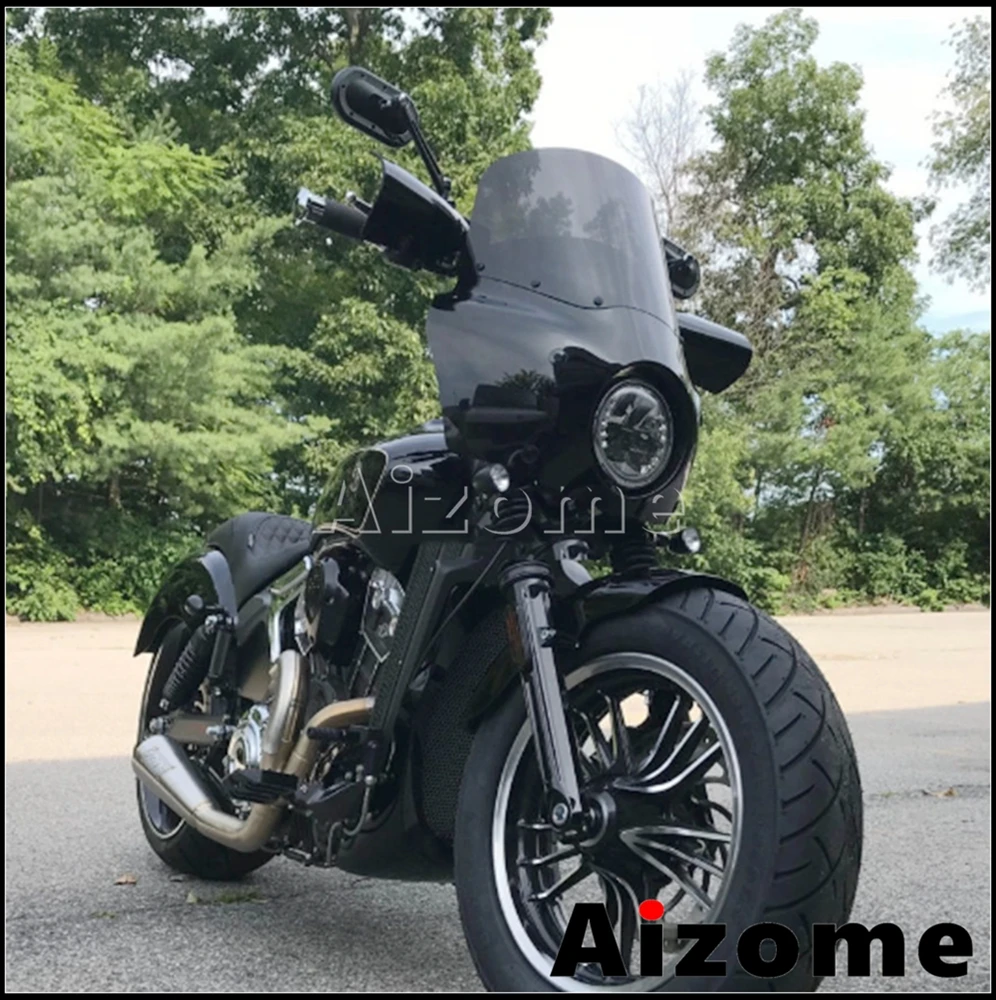 Клубный стиль защита для рук мотоцикла Harley Heritage Softail Classic Springer Deluxe Dyna Sportster Road King