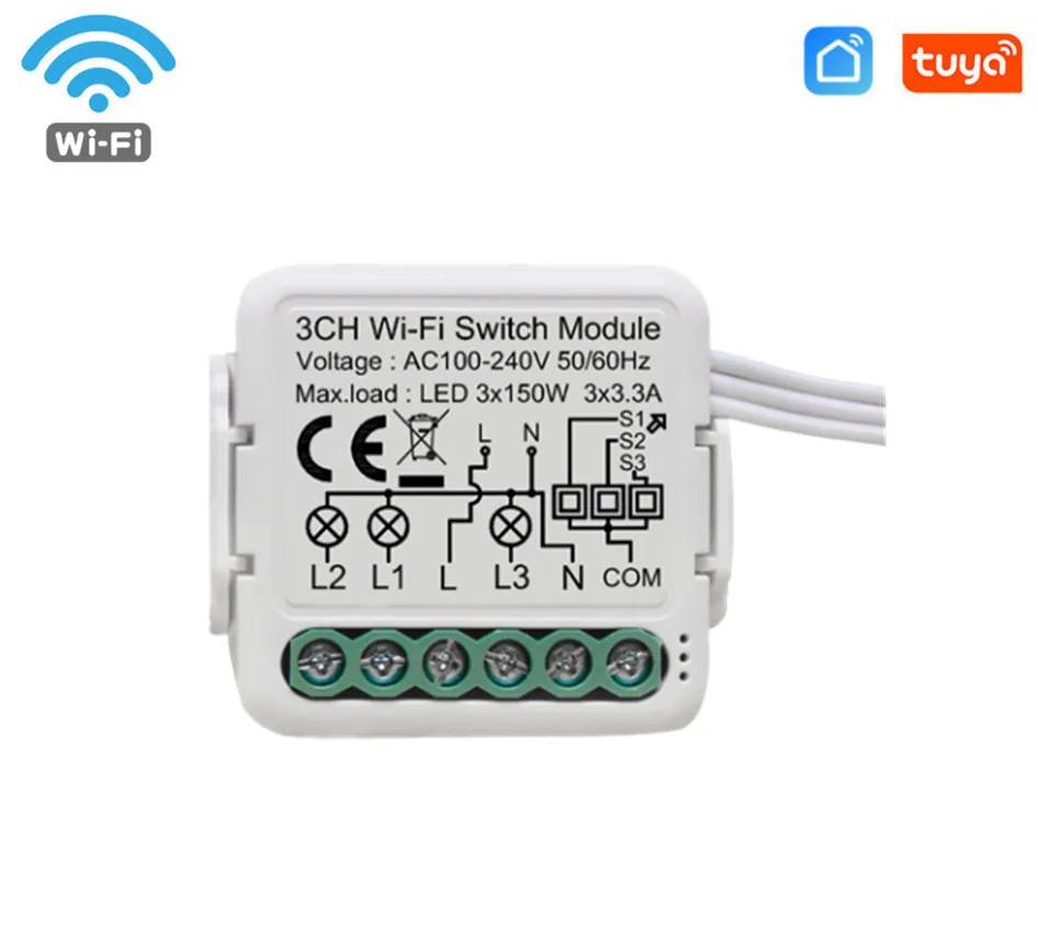 умный выключатель tuya с алисой. сенсорный выключатель 433 мгц. умный выключатель tuya с нулем.