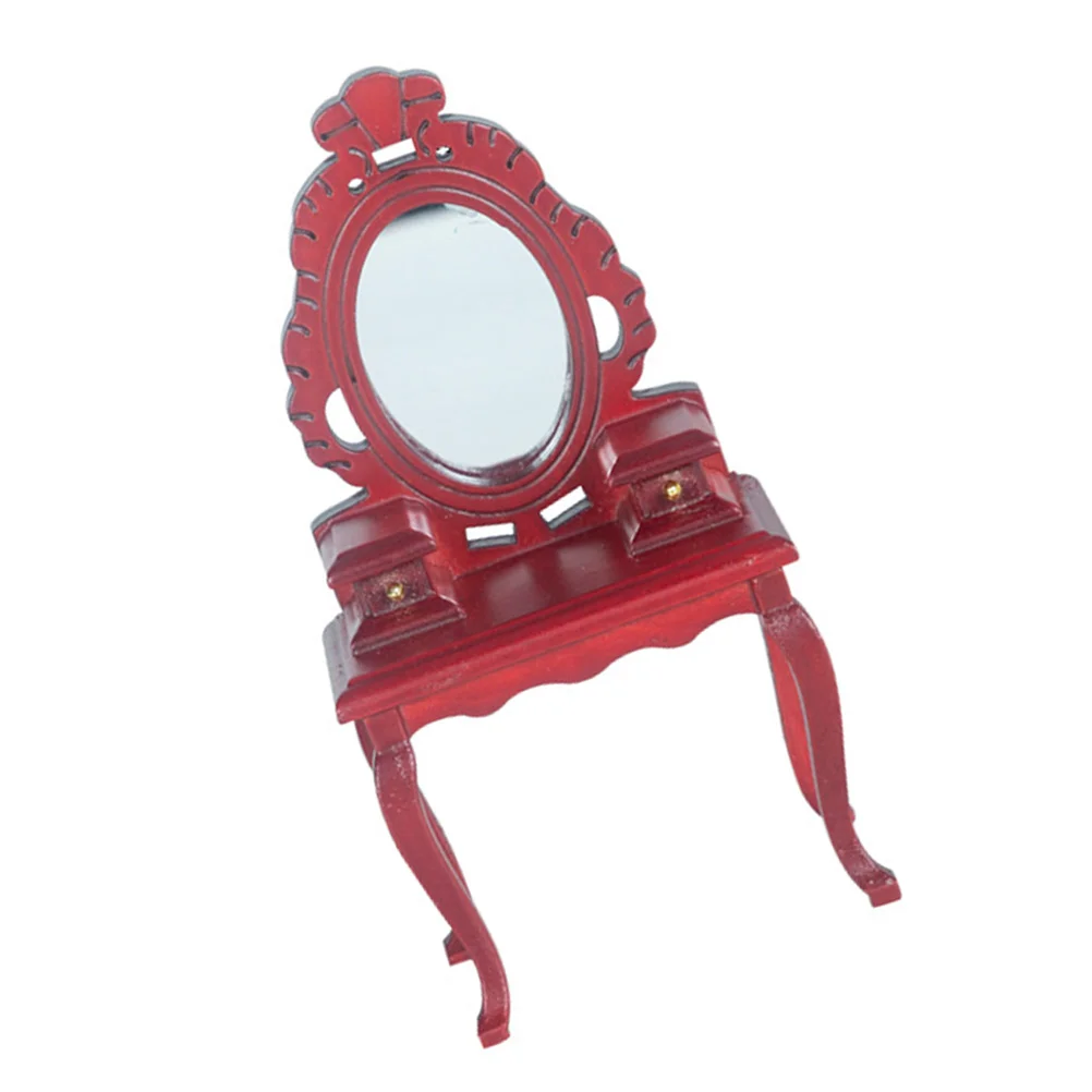 

Dressing Table Model Decor Delicate Mini House Dressing Table Decoration