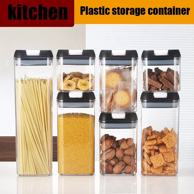 

Пластмассовый контейнер для хранения пасты и печенья, 7 шт./набор