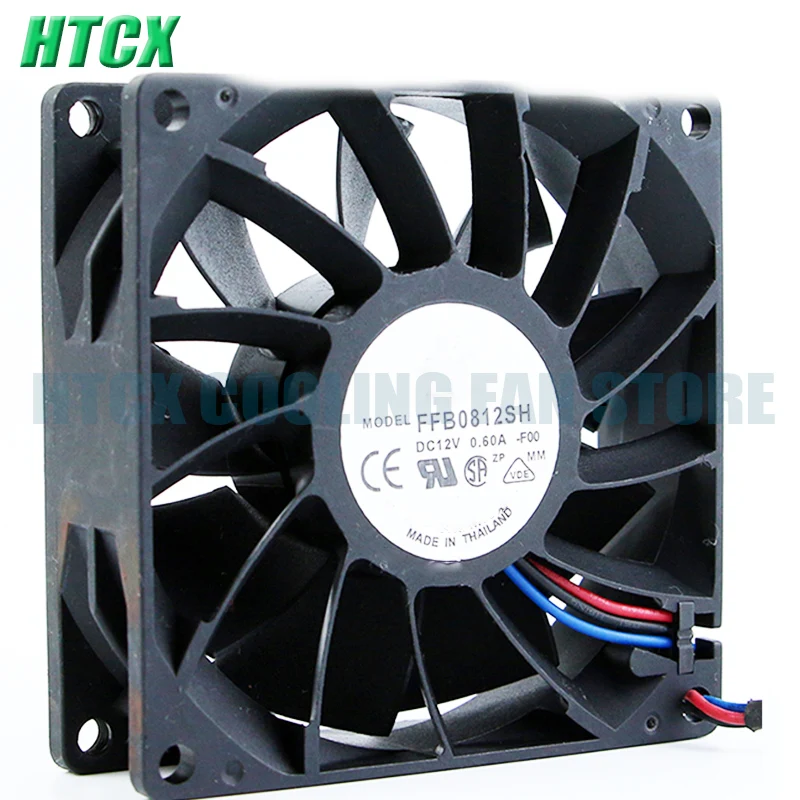 Вентилятор охлаждения шасси FFB0812SH с контролем температуры 8 см 8025 12 В а