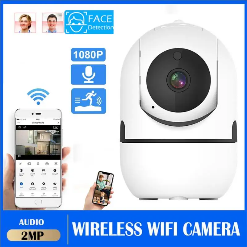 

2MP HD WiFi Surveillance Cameras 360 Rotate Wireless Smart 1080P IP Camera CCTV Motion Detection Videos Remote Baby Monitor