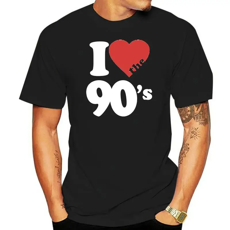 

Мужская футболка I Love The 90's женская футболка