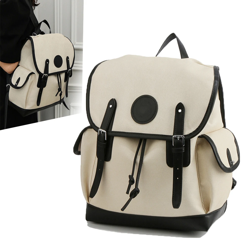 

European American PU Soft Leather Backpack Multifunction Student School Bags Large Capacity Business Travel Ladies Backpack