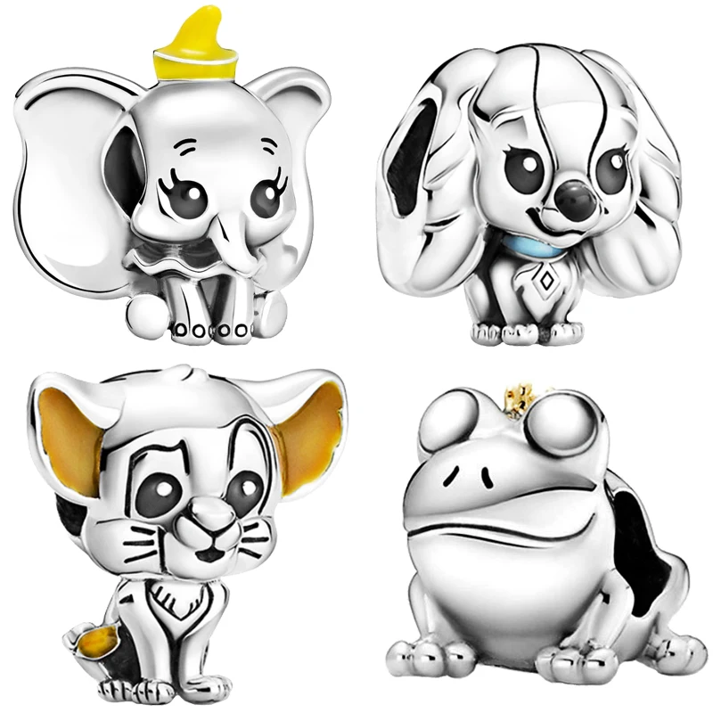 

Cute Animal S925 Silver Charm Pendant European Bead FOR Original Charm Silver Bracelet Trinket Jewelry Lady Women Girl Gift