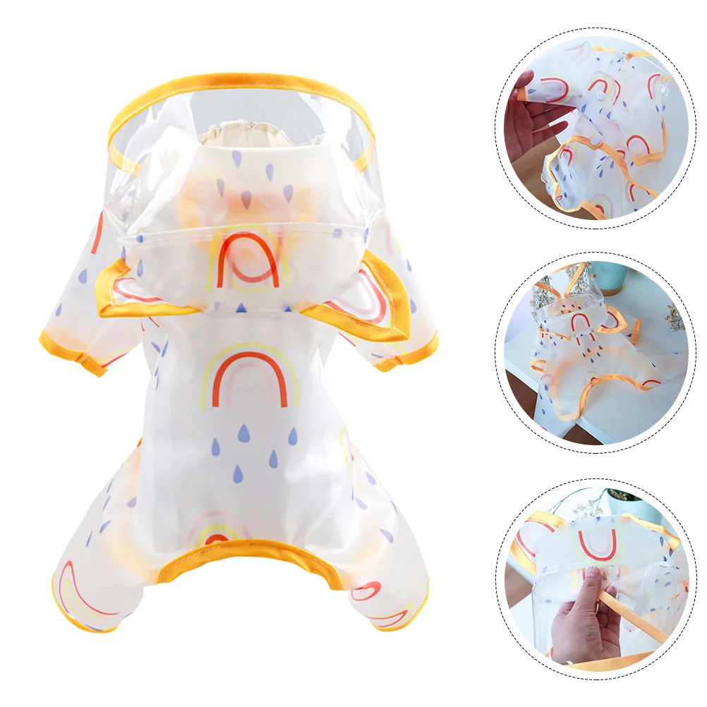 

Raincoat Hooded Slicker Rain Poncho Adjustable Waterproof Clothes for Large Medium