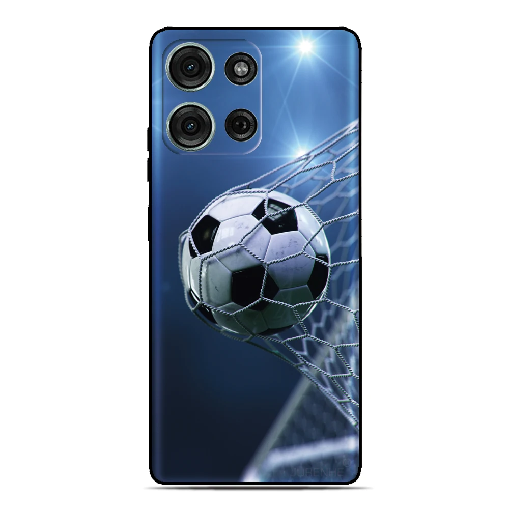 Фото Чехол для телефона с футбольным дизайном для Motorola Moto G87 G47 G37 G56 G86 G84 G54 G24 G06 G15 Power G04s G8 Lite One Vision Macro №2