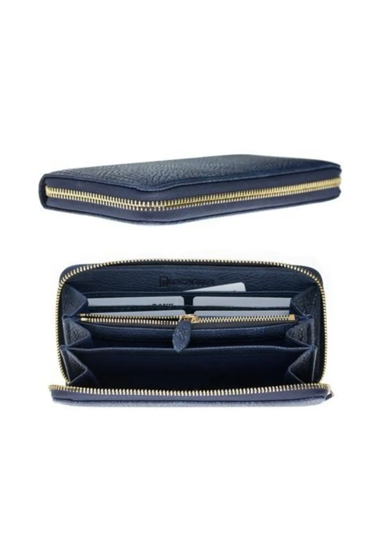

Women's Wallet Genuine Leather Sevilla Navy Blue Luxury Design Fashion Coin Purse Simple Card Holder Wallet