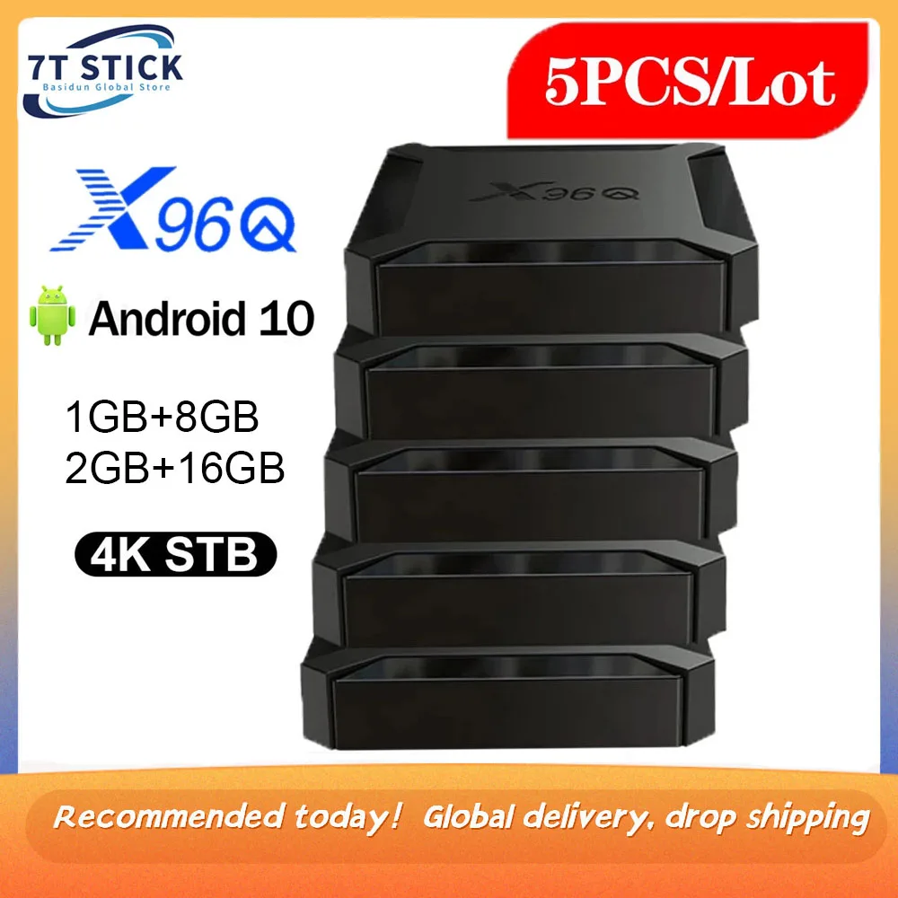 ТВ-приставка X96Q Android 10 0 Allwinner H313 4 ядра Wi-Fi 2 ГГц |