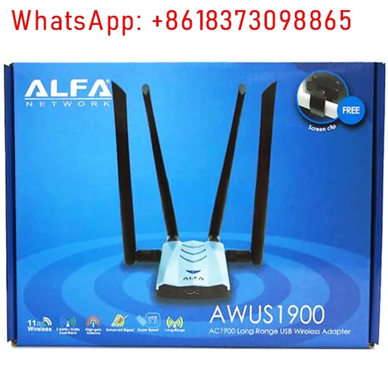 Фото Alfa AWUS1900 8814AU Kali Netscout Airmagnet Acrylicwifi Поддержка №2