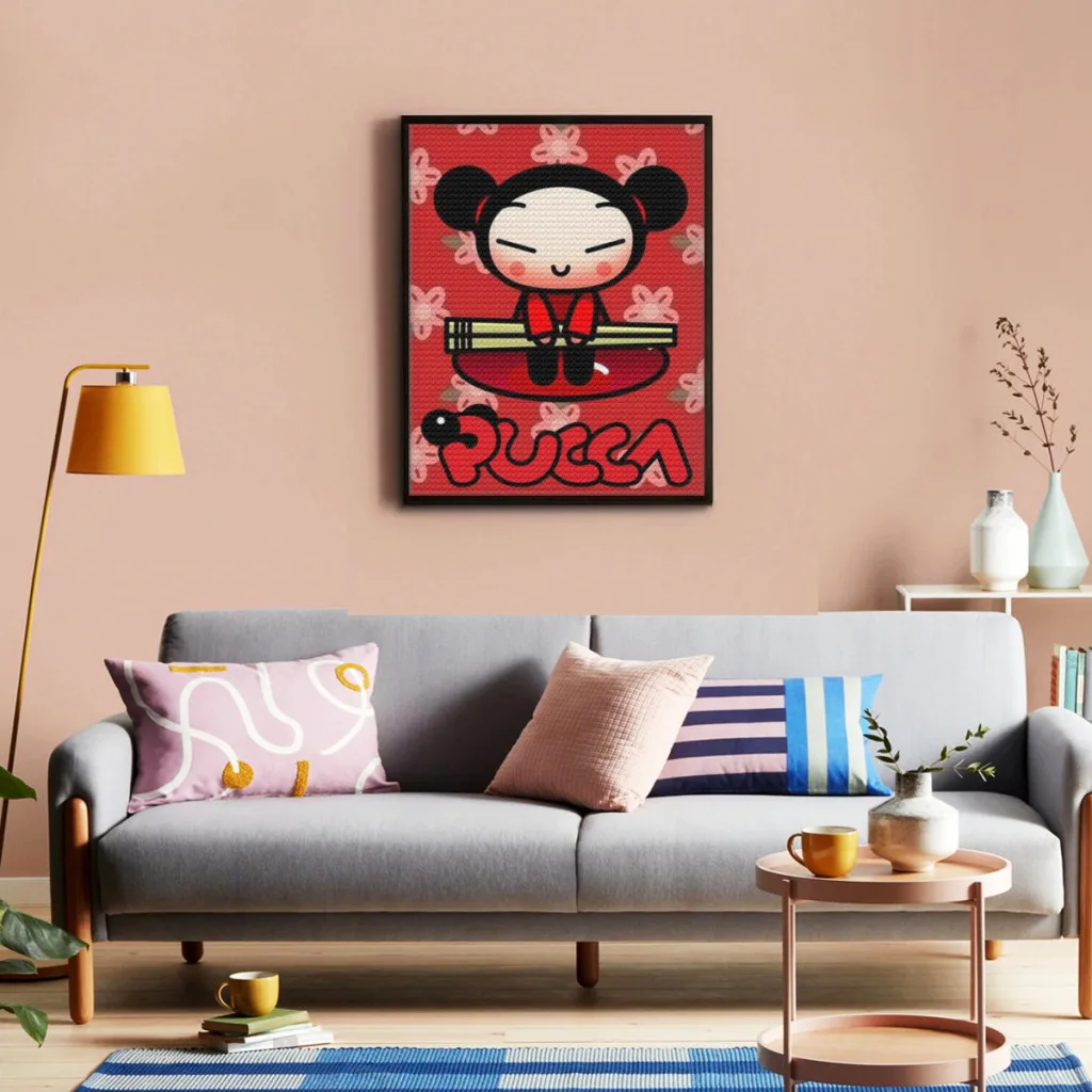 Алмазная живопись Pucca Garu с милым мультяшным рисунком мозаика вышивка домашний