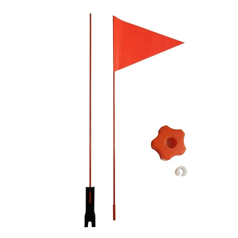 

Height High Visibility Safety Flag Safety Flag Fiberglass Flag Poles Mounting Waterproof Flag