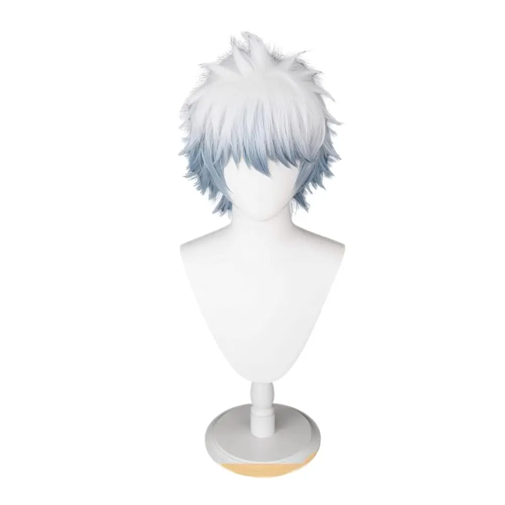 

Мужские и женские костюмы для косплея из аниме Gintama, женское кимоно из искусственных волос, карнавальный костюм для косплея на Хэллоуин с серебряной душой