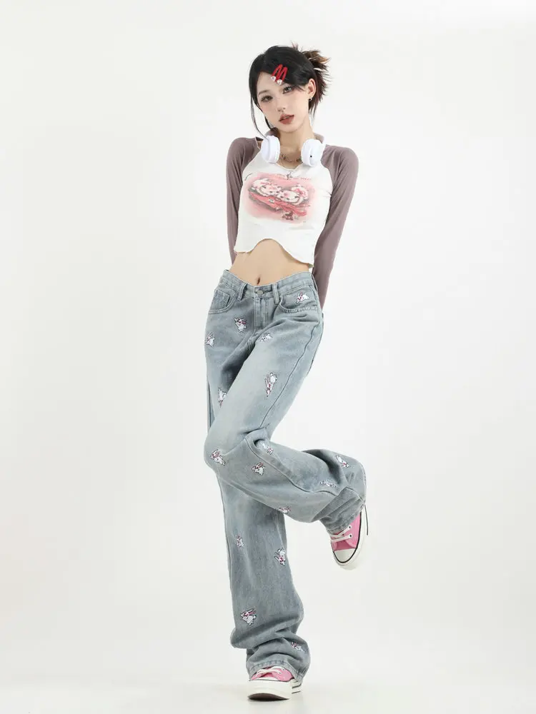 Рисунок 5 - Джинсы с вышивкой Sense Rabbit для девушек