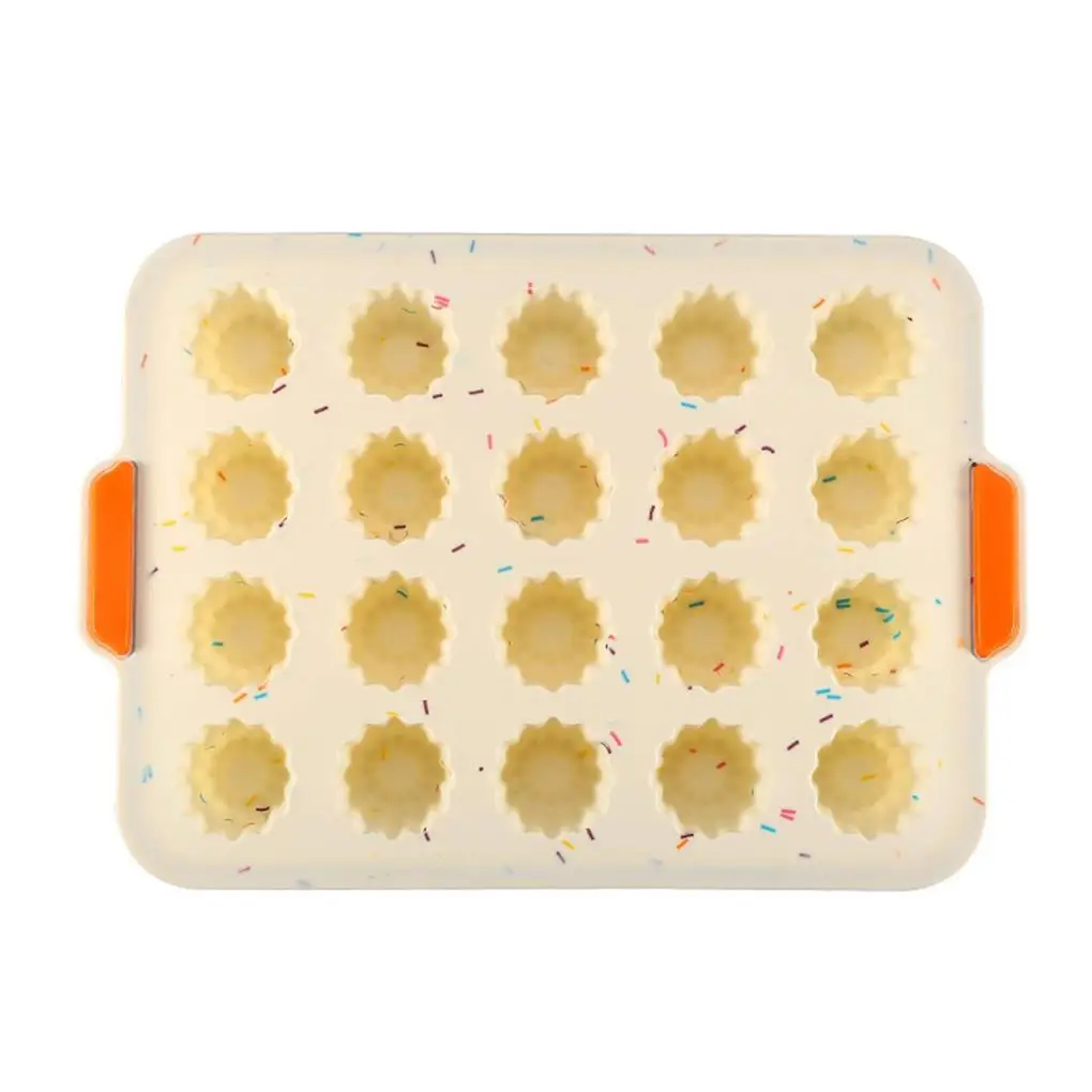 

Модная силиконовая форма для торта, форма для льда, желе, гибкая Нескользящая ручка, форма для шоколада, разноцветные формы для выпечки торт...